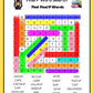 (Answer Key)Articulation Word Search For P,R,R Blends, S, S-Blends, T, V & Z Sounds