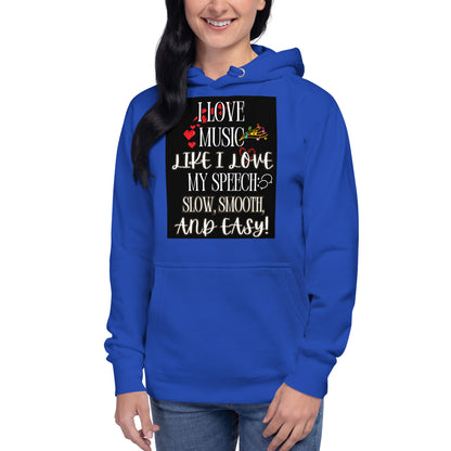 "New" I Love My Speech (Unisex Hoodie)