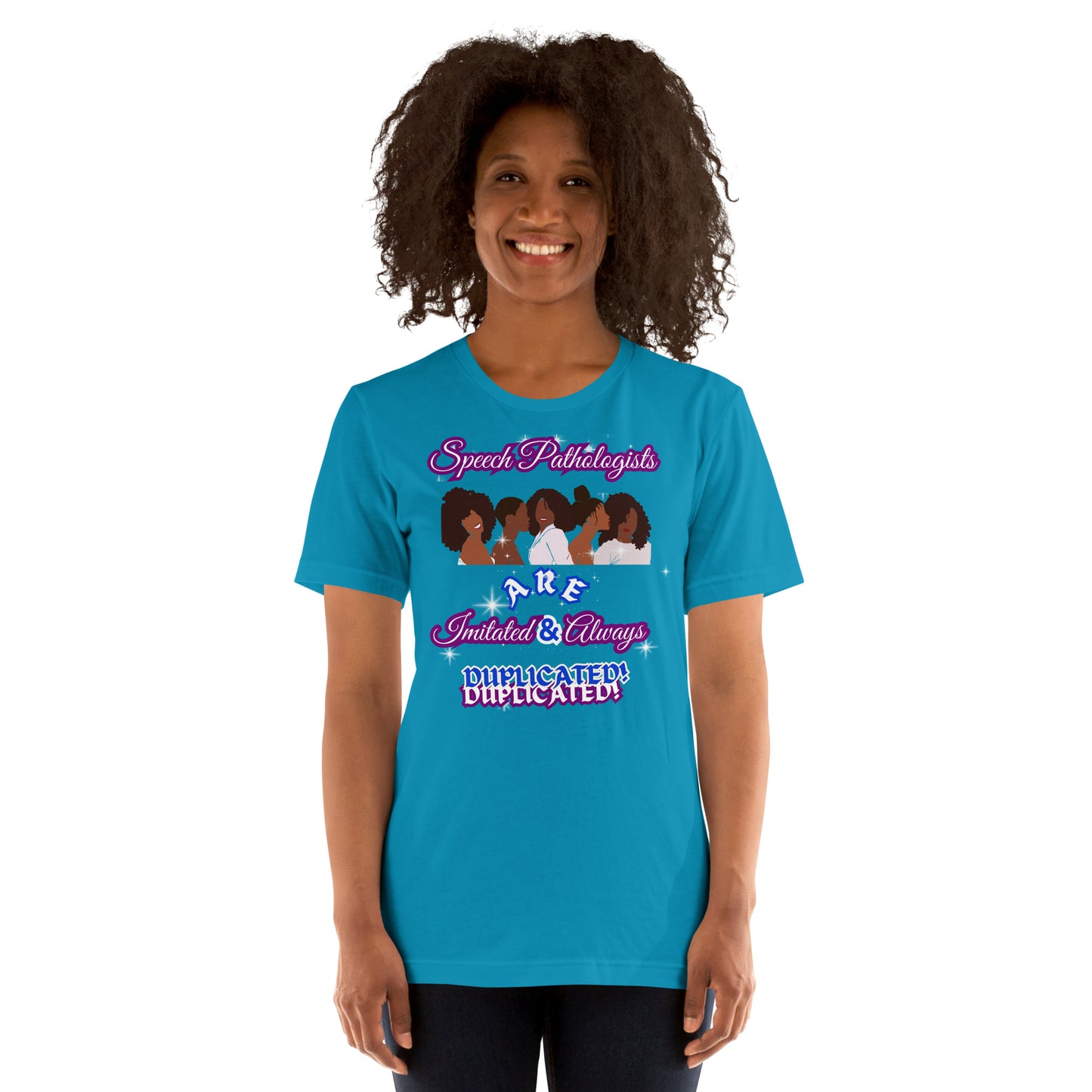 (Ebony Female) Imitated and Always Duplicated! Unisex T-Shirt