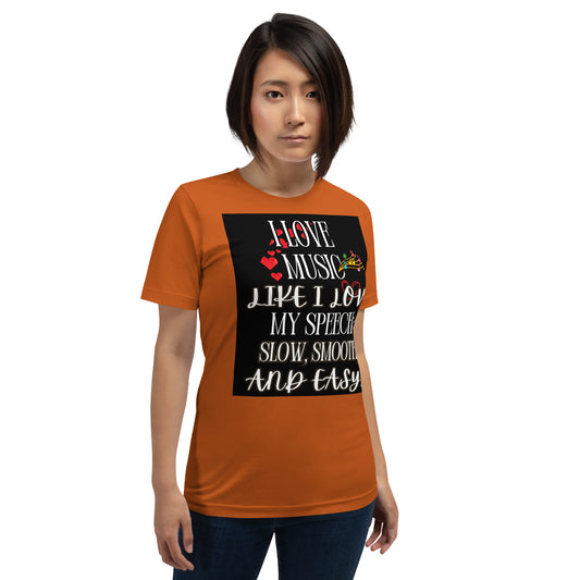 New I Love My Speech! (Unisex T-Shirt)