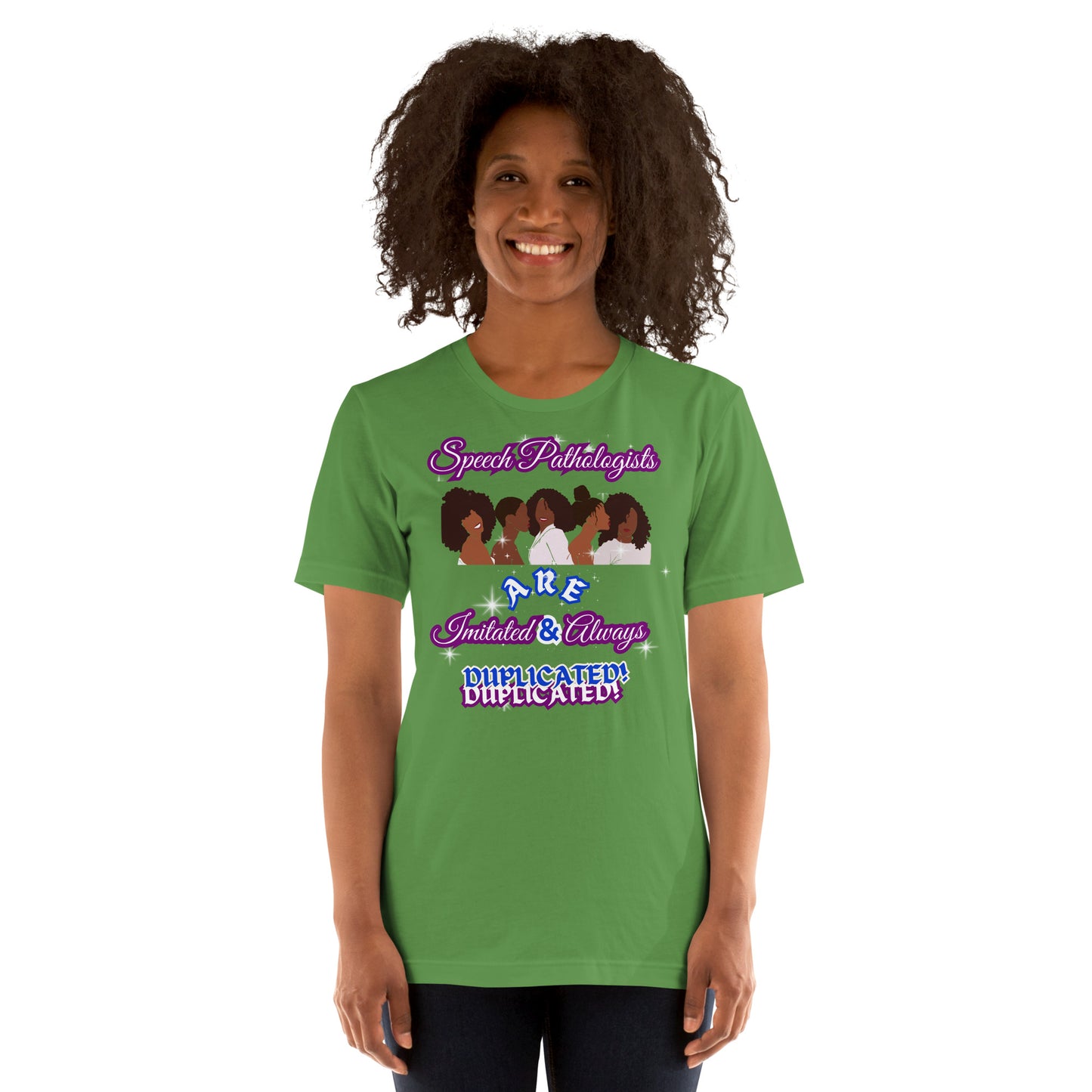 (Ebony Female) Imitated and Always Duplicated! Unisex T-Shirt