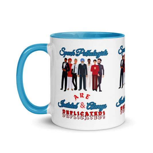 (Multicultural Men) Imitated and Always Duplicated! Mug with Color Inside