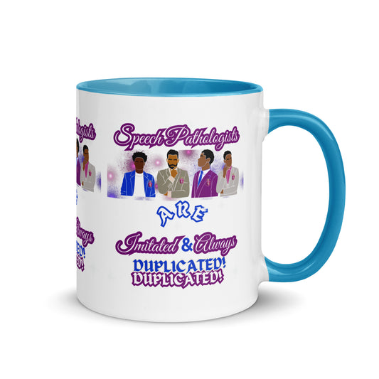 (Ebony Male) Imitated and Always Duplicated! Mug with Color Inside